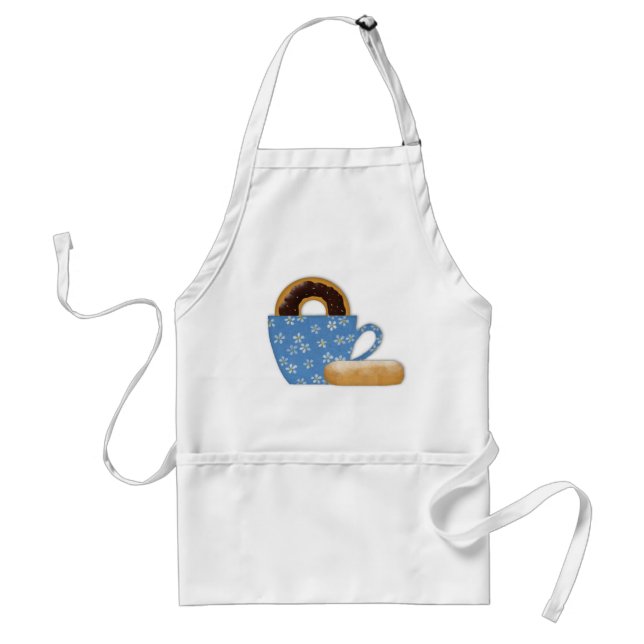 Doughnuts and Coffee Apron (Front)