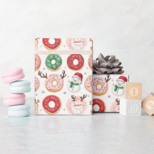 Doughnuts and Sweets Christmas  Wrapping Paper