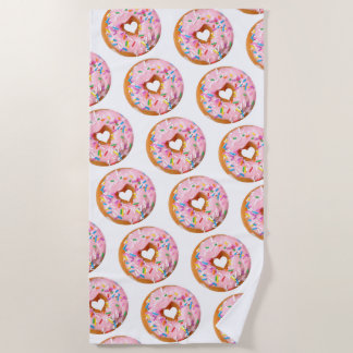 Doughnuts Beach Towel