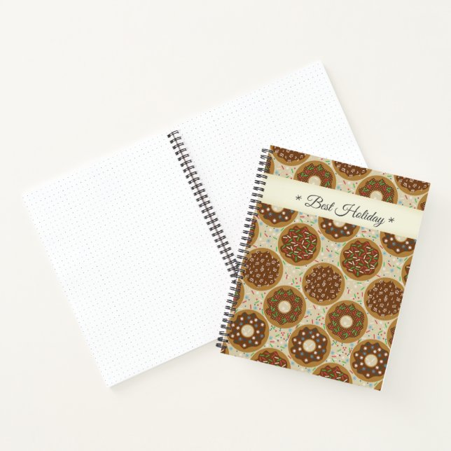 Doughnuts Best Holiday Notebook (Inside)