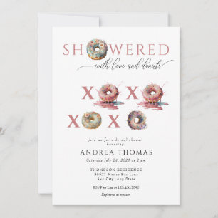 Doughnuts   Bridal Shower Invitations