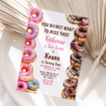 Doughnuts Brother and Sister Joint Birthday Party Invitation<br><div class="desc">EDITABLE Doughnuts Brother and Sister Joint Birthday Party Invitation
Elegant Girl Sister Boy Brother Doughnut Birthday Party
Can be used for the birthday of any age invitation</div>