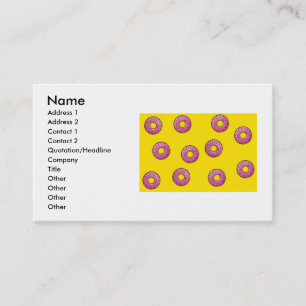 Doughnuts Business Card