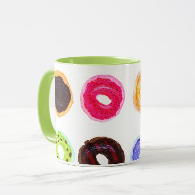 Doughnuts By the Dozens Mug (Front Left)