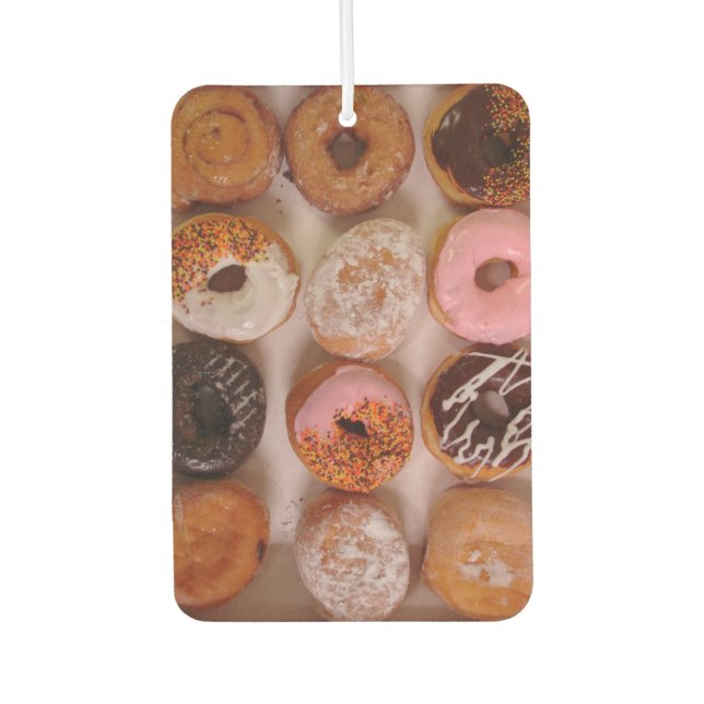 Doughnuts! Car Air Freshener (Front)