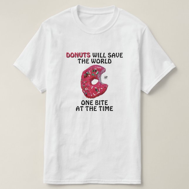 Doughnuts celebration T-Shirt (Design Front)