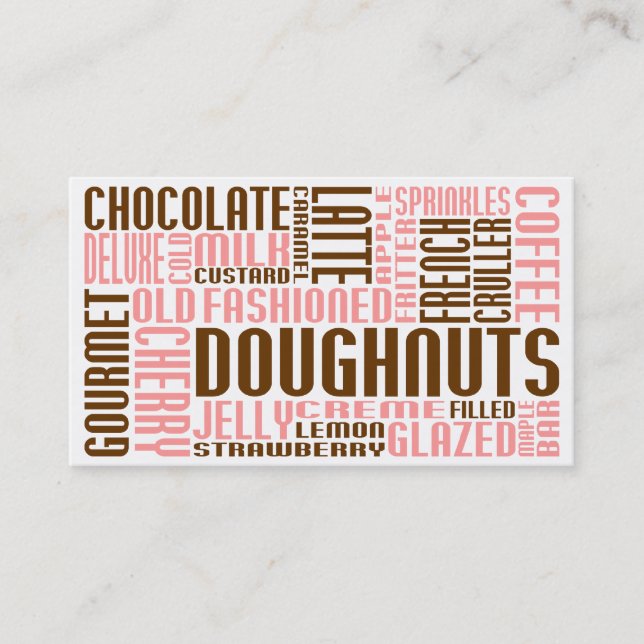 doughnuts (chitChat) Loyalty Card (Front)