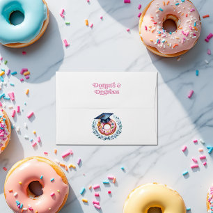 Doughnuts & Degrees Graduation Envelope