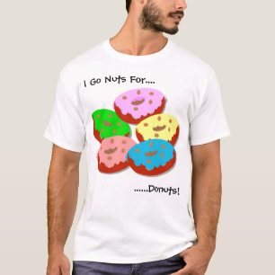 Doughnuts Design T-Shirt