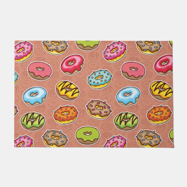 Doughnuts Doormat (Front)