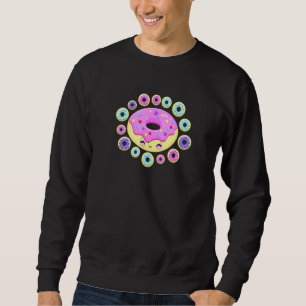 Doughnuts Doughnut Doughnuts Dessert Sweet Tooth Sweatshirt