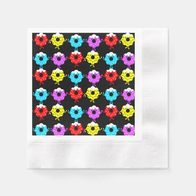 Doughnuts Doughnut Lovers Napkin (Front)