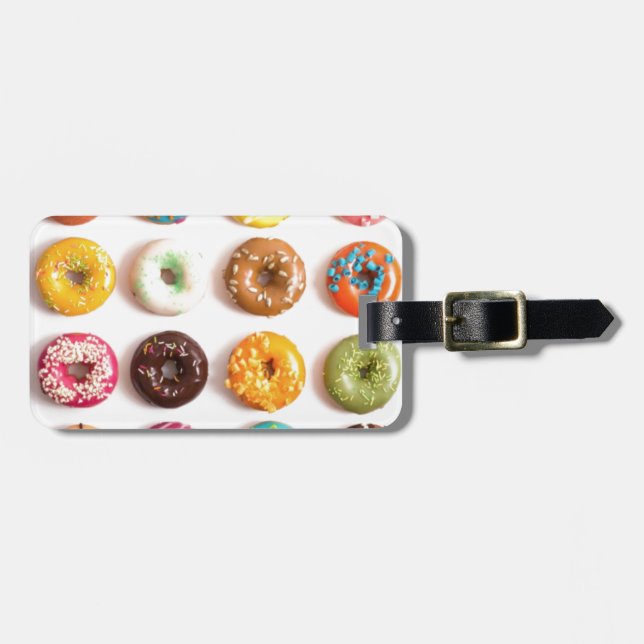 doughnuts FOR EVERYONE Luggage Tag (Front Horizontal)