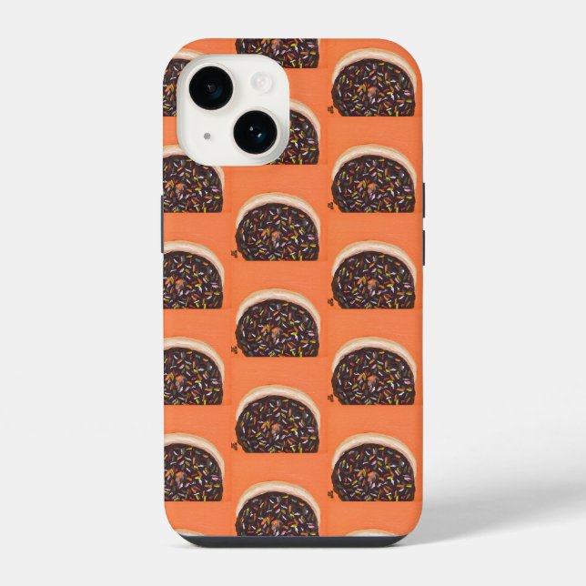 Doughnuts for sprinkles iPhone case (Back)
