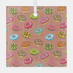 Doughnuts  glass tree decoration