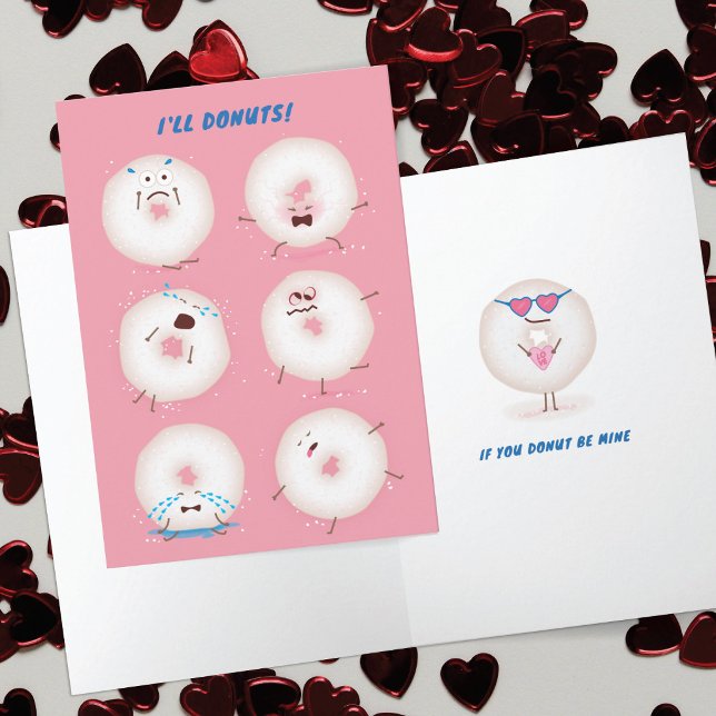 Doughnuts Go Nuts Valentine's Day Card (Creator Uploaded)