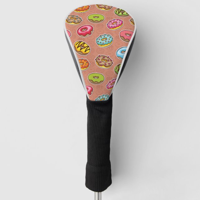 Doughnuts Golf Head Cover (Front)