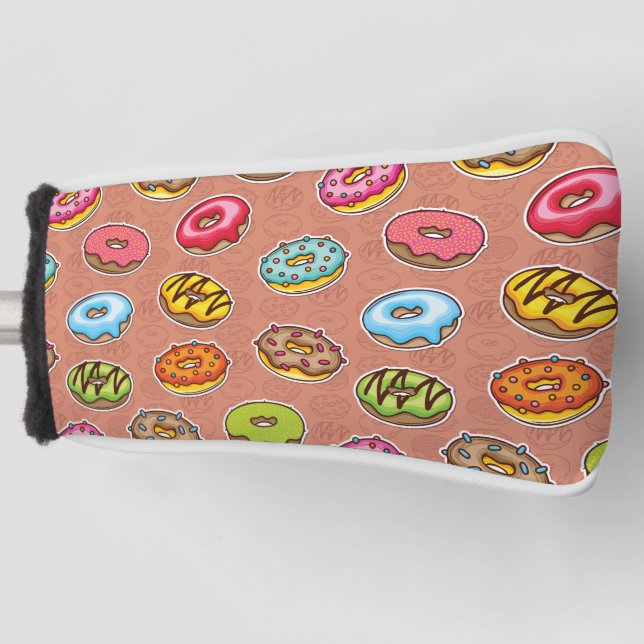Doughnuts  golf head cover (Front)