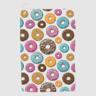 Doughnuts Golf Towel