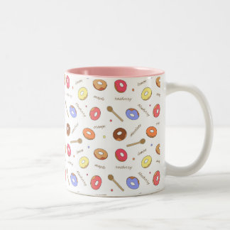Doughnuts Homemade 11 oz Two-Tone Mug