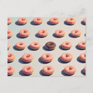 Doughnuts In A Group Postcard