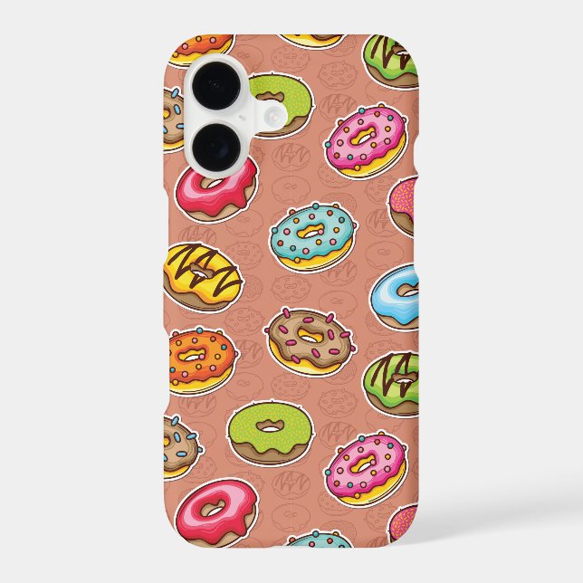 Doughnuts  iPhone case (Back)