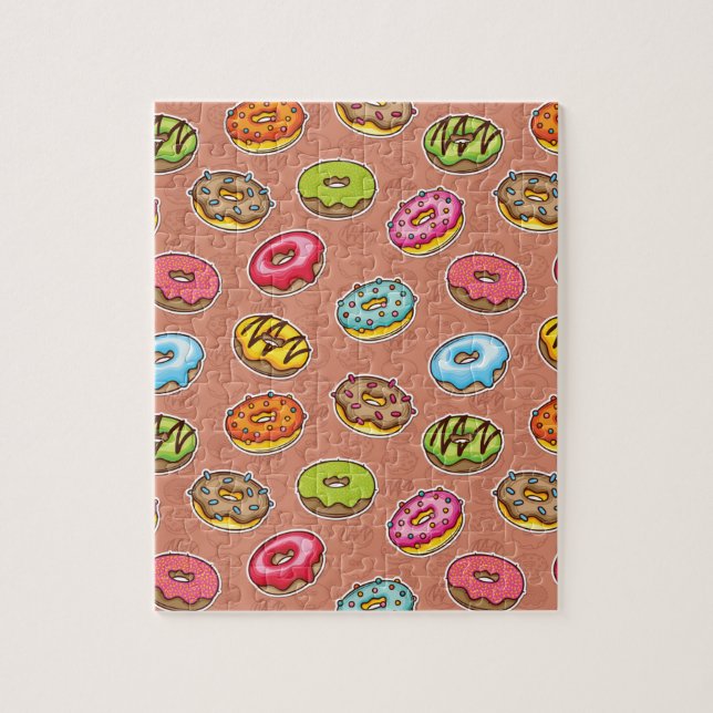 Doughnuts  jigsaw puzzle (Vertical)