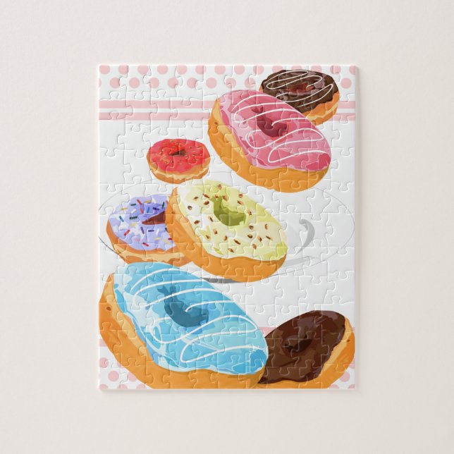 Doughnuts Jigsaw Puzzle (Vertical)