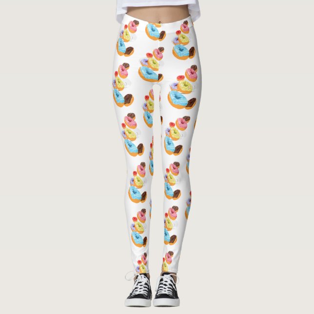 Doughnuts  leggings (Front)