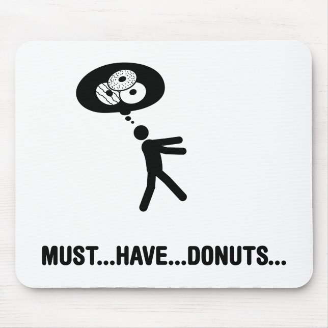 Doughnuts Lover Mouse Pad (Front)