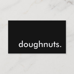doughnuts. loyalty punch card