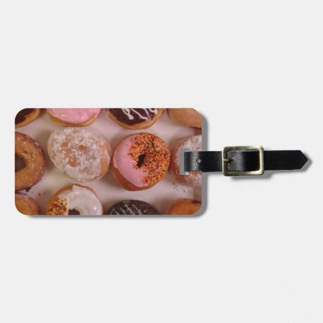 Doughnuts! Luggage Tag (Front Horizontal)