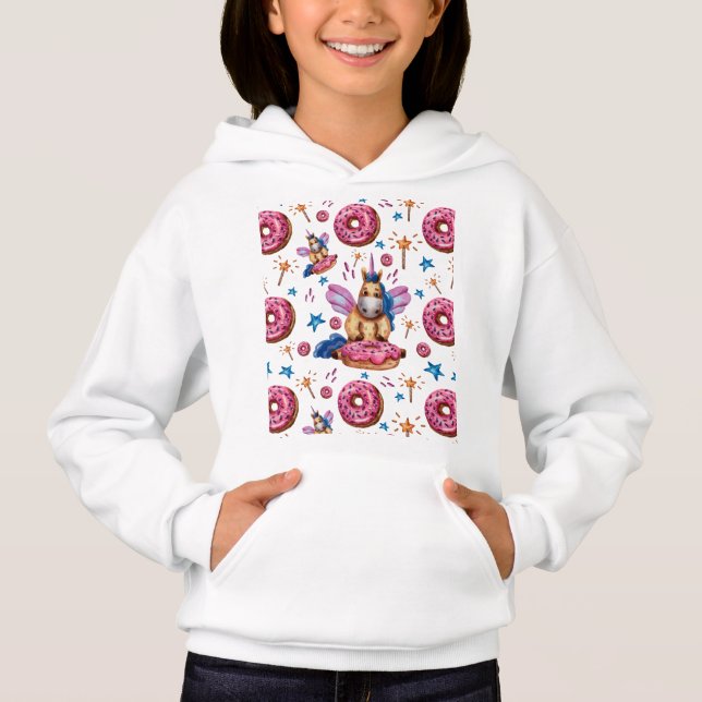 Doughnuts Magical Unicorns Are Cool Pattern   (Front)