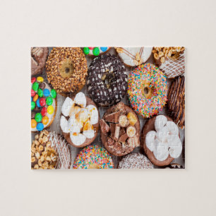 Doughnuts Marshmallow Jigsaw Puzzle