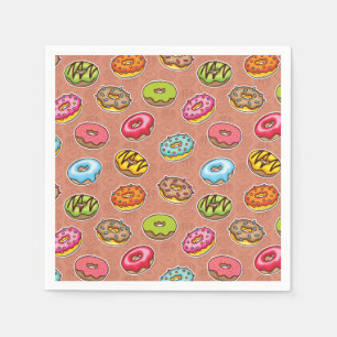 Doughnuts napkin
