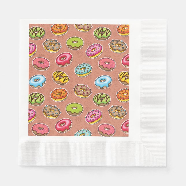 Doughnuts  napkin (Front)