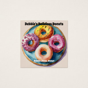 Doughnuts or Bakery Business Card