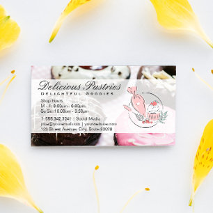 Doughnuts   Pastry Chef Business Card
