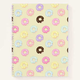 Doughnuts Pattern  Notebook