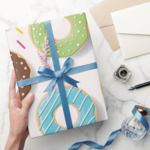 Doughnuts Pattern  Wrapping Paper