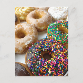 Doughnuts Postcard