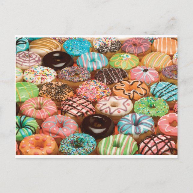 doughnuts postcard (Front)