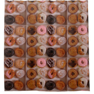 Doughnuts! Shower Curtain