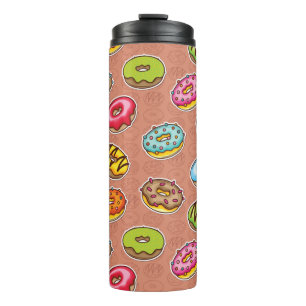 Doughnuts  thermal tumbler