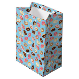 Doughnuts Tiled Design  Medium Gift Bag