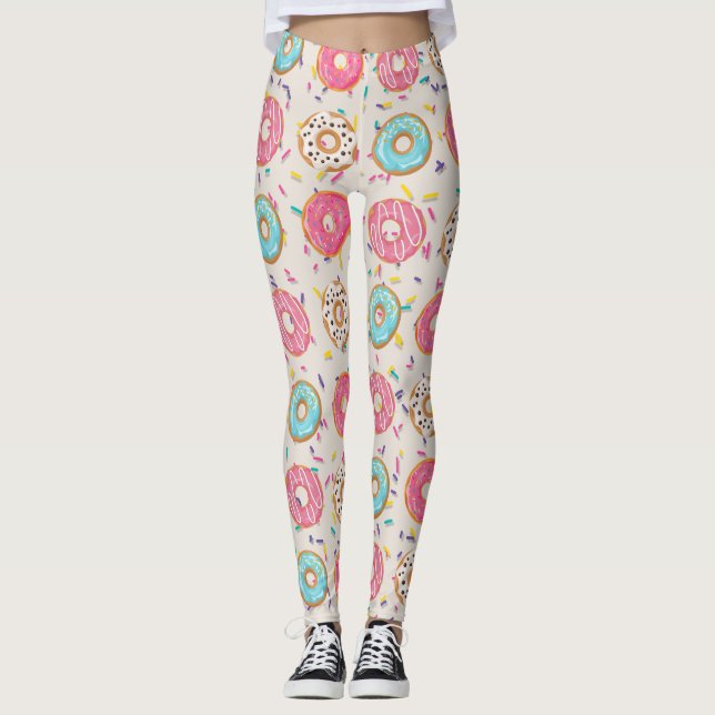 Doughnuts with Sprinkles Leggings (Front)