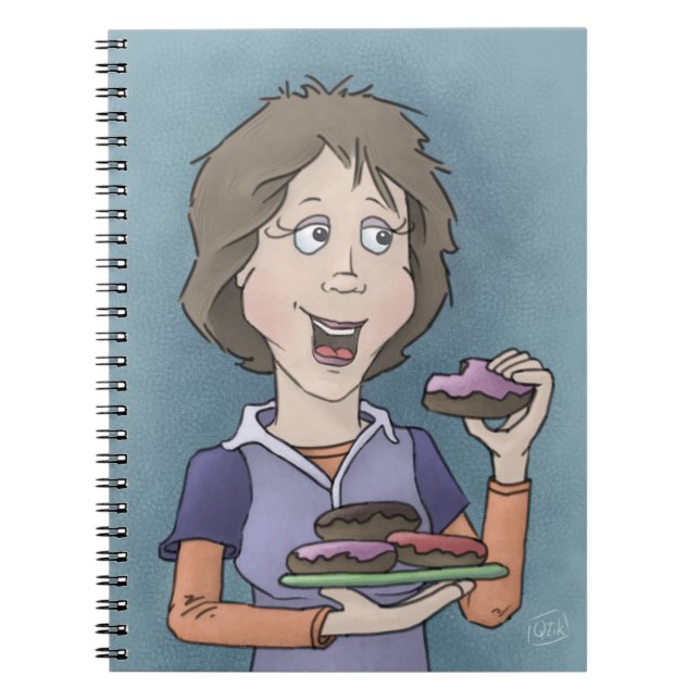 Doughnuts with sprinkles   notebook (Front)