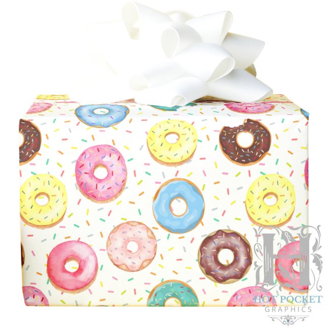 Doughnuts Wrapping Paper (Creator Uploaded)