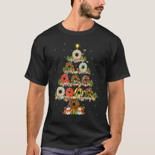 Doughnuts  Xmas Lighting Santa Doughnuts Christmas T-Shirt