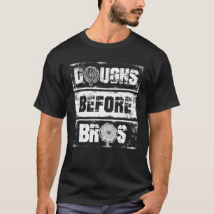 Doughs Before Bros Womens Doughnut Sprinkle Dough T-Shirt